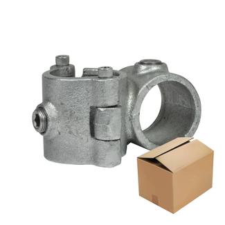 Doos Open klapbaar kruisstuk 90°-C / 33,7 mm (50 stuks)